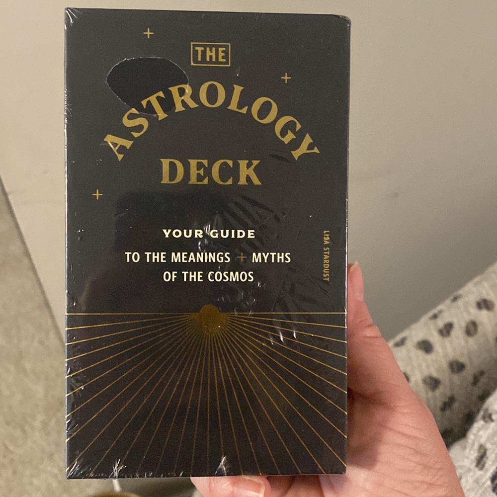 The Astrology Deck Meanings Myths of the Cosmos Chronicle Books First Edition
